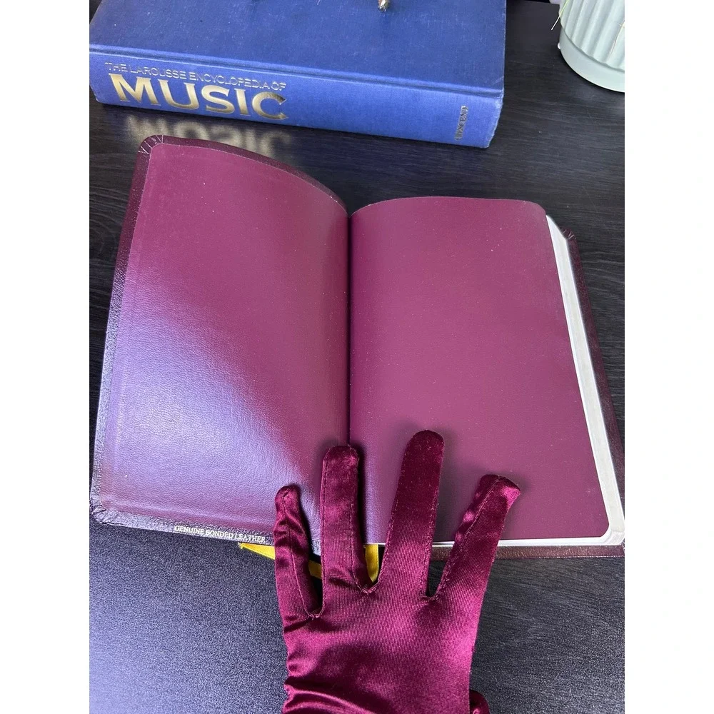 The Message New Testament Psalms Proverbs Burgundy Bonded Leather NavPress